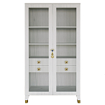 Дизайнерский шкаф витрина Elsa Dreams White с 4-мя ящиками варинант исполнения - 9 | Loft Concept в Тюмени