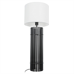 Настольная лампа с металлиеским черным трубчатым основанием Fulgurite варинант исполнения - 3 | Loft Concept в Тюмени