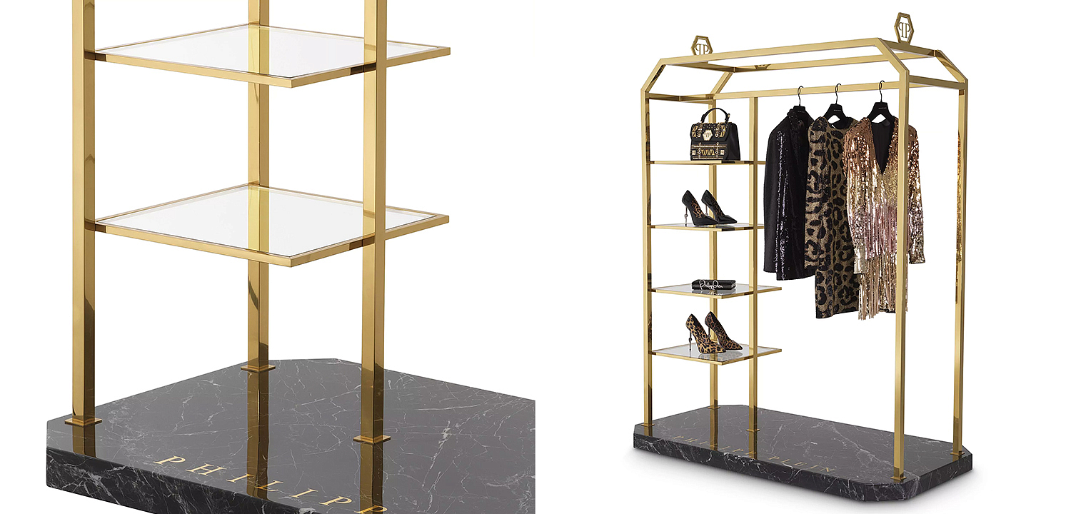 Вешалка для одежды Philipp Plein Clothing stand Couture Вешалка для одежды Philipp Plein Clothing stand Couture - Loft-Concept в Тюмени
