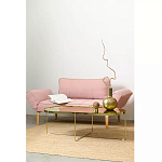 Кофейный столик овальный золотой Modern Mirror Gold Table варинант исполнения - 5 | Loft Concept в Тюмени