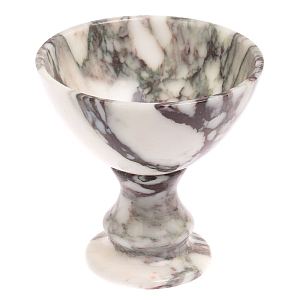 Конфетница из саянского мрамора Stone Candy Bowl