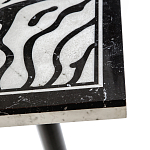 Стол обеденный из натурального мрамора Marble BW Accent Table варинант исполнения - 2 | Loft Concept в Тюмени