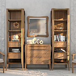 Комод из массива дуба с 3-мя ящиками Tasteful Furniture варинант исполнения - 2 | Loft Concept в Тюмени