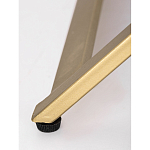 Приставной столик с выдвижным ящиком  White Table Carved Pattern варинант исполнения - 6 | Loft Concept в Тюмени