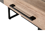 Стол рабочий в стиле лофт с ящиками и системой хранения Urban Style Space варинант исполнения - 4 | Loft Concept в Тюмени