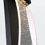 Настенный фонарь уличный прямоугольный черного цвета со стеклом с пузырьками Eurofase варинант исполнения - 4 | Loft Concept в Тюмени