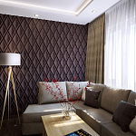 Гипсовая 3D Панель M-102 варинант исполнения - 1 | Loft Concept в Тюмени