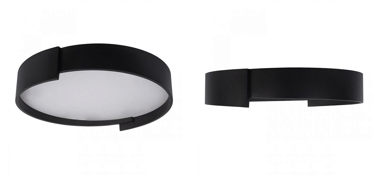 Светильник потолочный круглый Assol cup Black диаметр 50 - Loft-Concept в Тюмени