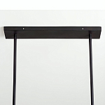 Люстра линейная прямоугольная с подвесками из натурального перламутра Nacre варинант исполнения - 4 | Loft Concept в Тюмени