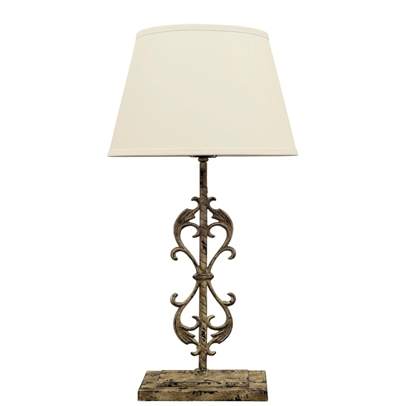 Настольная лампа RH Kerry Artifact Table Lamp Коричневый Бежевый Настольная лампа RH Kerry Artifact Table Lamp Коричневый Бежевый в Тюмени | Loft Concept