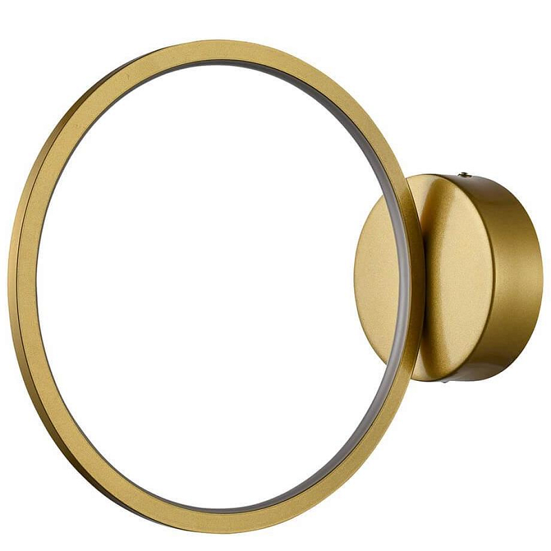 Бра Luminous Ring Gold Bra Золотой Бра Luminous Ring Gold Bra Золотой в Тюмени | Loft Concept
