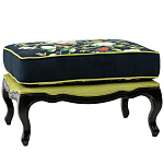 Банкетка из натурального бука с изображением птиц и цветов Blooming Birds варинант исполнения - 1 | Loft Concept в Тюмени