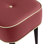 Квадратный мягкий пуф на черных ножках Winton Pouf Square варинант исполнения - 14 | Loft Concept в Тюмени