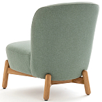 Кресло на деревянных ножках Olguin Green Chair варинант исполнения - 4 | Loft Concept в Тюмени