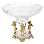 Чаша на бронзовых ножках с тремя ангелами Eden Garden варинант исполнения - 1 | Loft Concept в Тюмени