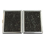 Портсигар с газовой зажигалкой из натурального камня Мусковит Stone Cigarettes Cases варинант исполнения - 4 | Loft Concept в Тюмени