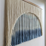 Панно дизайнерское из нитей Quiet Sea варинант исполнения - 2 | Loft Concept в Тюмени