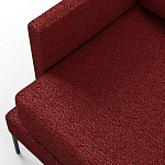 Мебельная ткань Шенилл бордовый цвет 138 см T4-23 варинант исполнения - 7 | Loft Concept в Тюмени