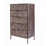 Высокая тумба с выдвижными ящиками Mosaic варинант исполнения - 2 | Loft Concept в Тюмени