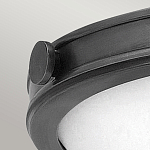 Потолочный светильник в форме неглубокой чаши с белым плафоном Hinkley варинант исполнения - 3 | Loft Concept в Тюмени