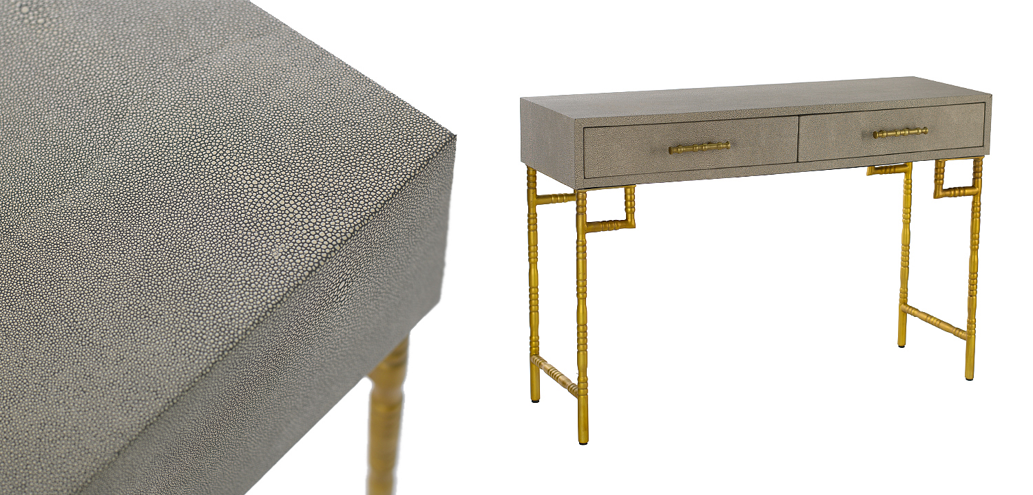 Консоль Gray Texture Console Консоль Gray Texture Console - Loft-Concept в Тюмени