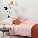 Постельное белье розового цвета с рисунком 150х200 см Blossom Essence варинант исполнения - 4 | Loft Concept в Тюмени