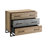 Комод с 3-мя ящиками в стиле лофт Urban Style Space варинант исполнения - 3 | Loft Concept в Тюмени