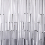 Люстра круглая с прозрачными стеклянными трубками Nembus варинант исполнения - 3 | Loft Concept в Тюмени