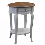 Тумба прикроватная овальная с ящиком Interiors Romance варинант исполнения - 1 | Loft Concept в Тюмени