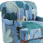 Дизайнерское классической формы на колесиках Trumann Armchair варинант исполнения - 3 | Loft Concept в Тюмени