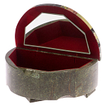 Шкатулка с зеркалом из натуральных камней Stone Casket варинант исполнения - 3 | Loft Concept в Тюмени