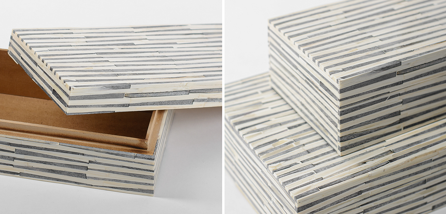 Комплект шкатулок Parvin Bone Inlay Комплект шкатулок Parvin Bone Inlay - Loft-Concept в Тюмени