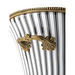 Кашпо Black white stripe варинант исполнения - 5 | Loft Concept в Тюмени