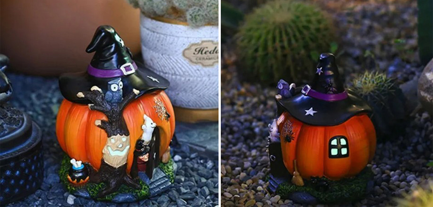 Статуэтка Pumpkin House Witch Статуэтка Pumpkin House Witch - Loft-Concept в Тюмени