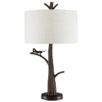 Настольная лампа с корпусом в виде ствола дерева с насекомым Twiglly варинант исполнения - 4 | Loft Concept в Тюмени