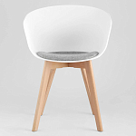 Стул из пластика с мягким сиденьем Eames варинант исполнения - 2 | Loft Concept в Тюмени