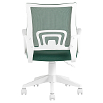 Офисное кресло с основанием из белого пластика Desk chairs Green варинант исполнения - 4 | Loft Concept в Тюмени