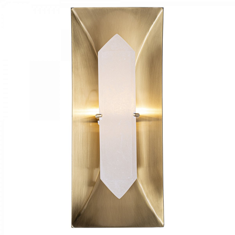 Бра HALCYON Rectangle Sconce Латунь Бра HALCYON Rectangle Sconce Латунь в Тюмени | Loft Concept
