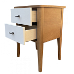 Тумба прикроватная с 2-мя ящиками Tasteful Furniture Light варинант исполнения - 2 | Loft Concept в Тюмени