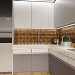 Гипсовая 3D панель с принтографией PM-38 варинант исполнения - 1 | Loft Concept в Тюмени