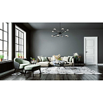 Люстра черного цвета на штанге Noir Supernova варинант исполнения - 3 | Loft Concept в Тюмени