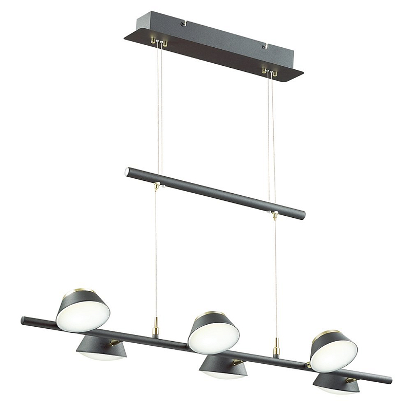 Люстра Solid Light Золотой Черный Люстра Solid Light Золотой Черный в Тюмени | Loft Concept