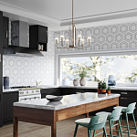  Люстра с прозрачными рифлеными цилиндрическими плафонами Kichler варинант исполнения - 26 | Loft Concept в Тюмени