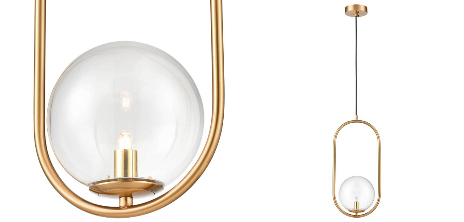 Подвесной светильник B.LUX C Ball oval gold Подвесной светильник B.LUX C Ball oval gold - Loft-Concept в Тюмени
