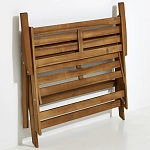 Деревянная садовая скамейка складная Gary Wood Bench варинант исполнения - 2 | Loft Concept в Тюмени