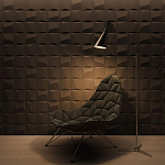 Гипсовая 3D Панель M-26 варинант исполнения - 2 | Loft Concept в Тюмени