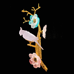 Бра с цветочным декором и птичкой Miscellaneous herbs варинант исполнения - 1 | Loft Concept в Тюмени