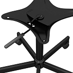 Стул с мягкой обивкой из велюра и подъемно-поворотным механизмом на колесиках Mason Green and Yellow варинант исполнения - 6 | Loft Concept в Тюмени