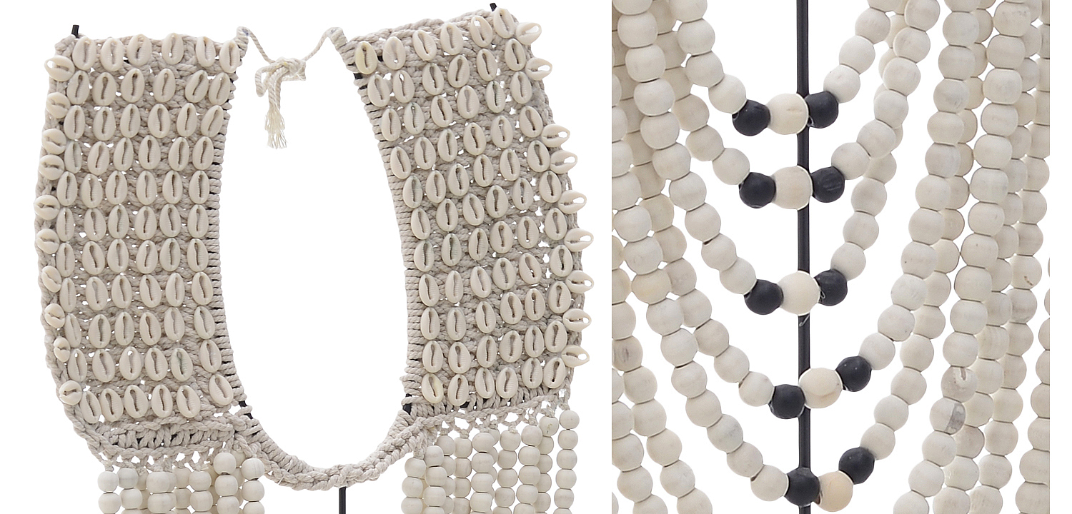 Этническое ожерелье на подставке Seashell Necklace Этническое ожерелье на подставке Seashell Necklace - Loft-Concept в Тюмени
