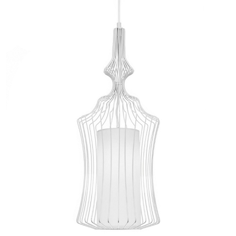 Подвесной светильник Wire Dream Pendant 4 Белый Белый Подвесной светильник Wire Dream Pendant 4 Белый Белый в Тюмени | Loft Concept